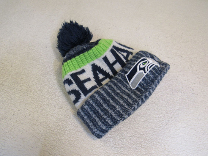 New-Era-Seattle-Seahawks-Beanie-Hat-Youth-Kids-Size-one-size-478 1