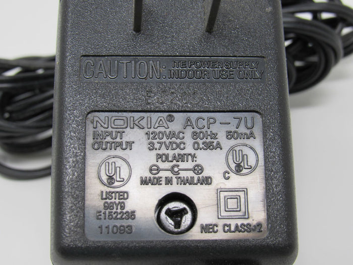 Nokia-Adapter-Output-VDC-60Hz-50mA-ACP-7U-154 3