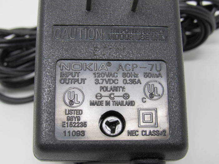 Nokia-Adapter-Output-VDC-60Hz-50mA-ACP-7U-154 4