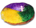NolaCajun Gourmet Baby King Cake New Orleans individual Mardi Gras baby king cake