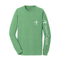 NolaCajun Long Sleeve Logo Tshirt Black Front View Louisiana Cajun Pride New Orleans