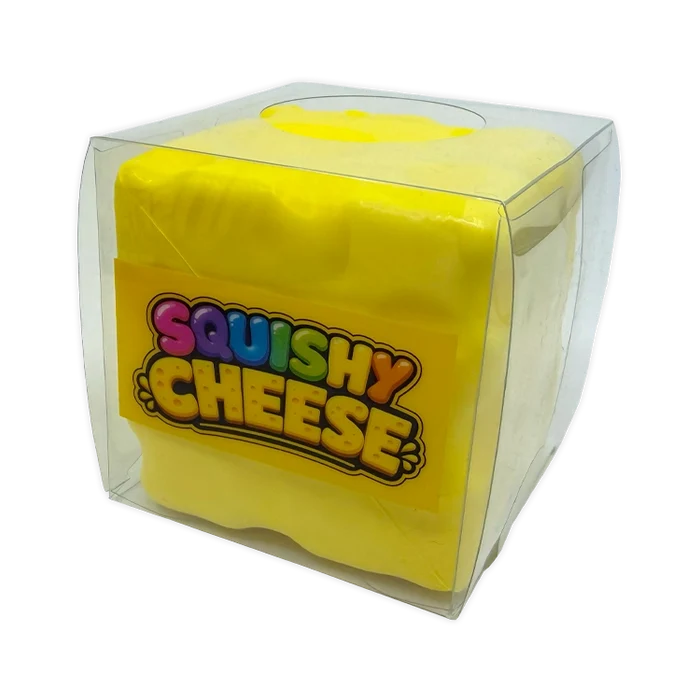Novelty Brands Fun Doh Slow-Rise Cheese Sensory Squishy Toy - 1 Pc Random Variety