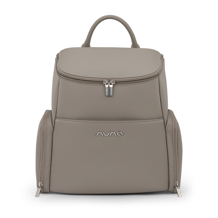 [Taupe] Nuna backpack on a white background