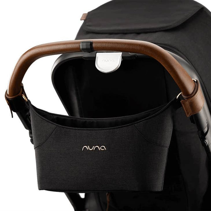[Caviar/Cognac] Nuna Stroller Organizer - Caviar