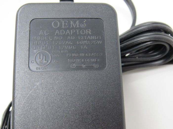 OEM-AC-Adapter-Output-12VDC-Input-120VAC-60Hz-25W-1A-AD-121ANDT-286 4