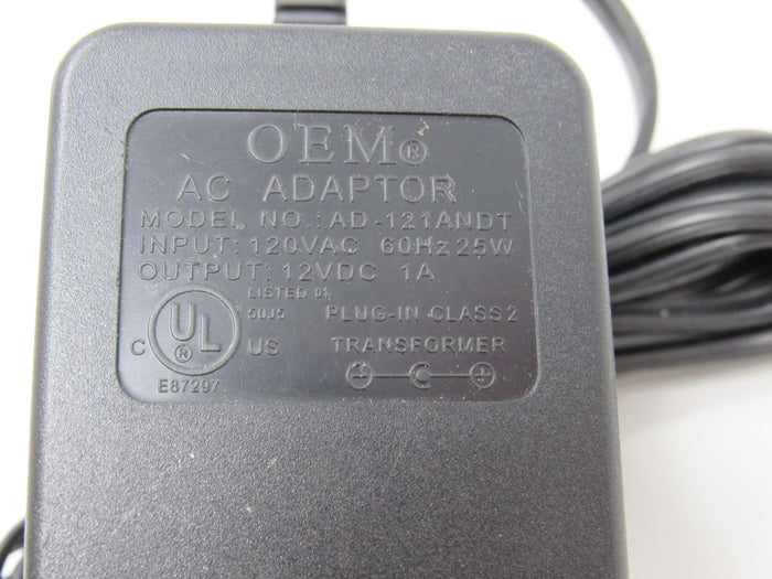 OEM-AC-Adapter-Output-12VDC-Input-120VAC-60Hz-25W-1A-AD-121ANDT-286 5