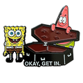Okay, Get In - SpongeBob SquarePants Enamel Pin