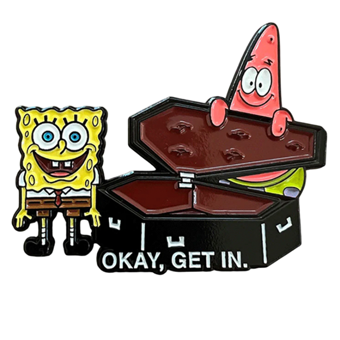 Okay, Get In - SpongeBob SquarePants Enamel Pin