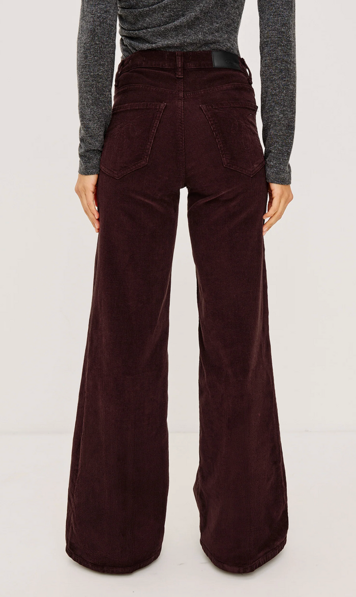OLIVOS PALAZZO PANT IN HICKORY