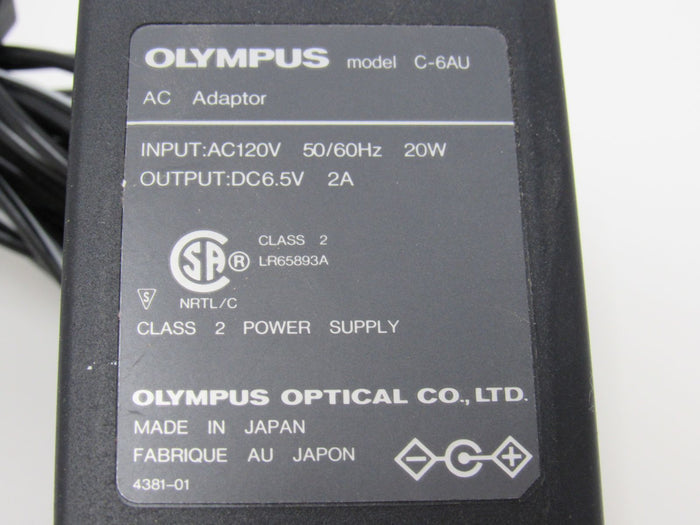 Olympus-AC-Adapter-Output-20W-2A-C-6AU-254 4