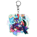 Ozzie - Cozy Winter - Holographic Keychain *LIMITED STOCK*