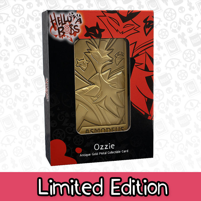 Ozzie Gold Plated Metal Collectible Card *CLEARANCE*