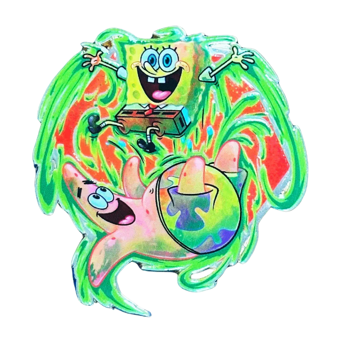 Painterly Nicktoon Series: SpongeBob + Patrick - C2E2 2025 Exclusive Pin