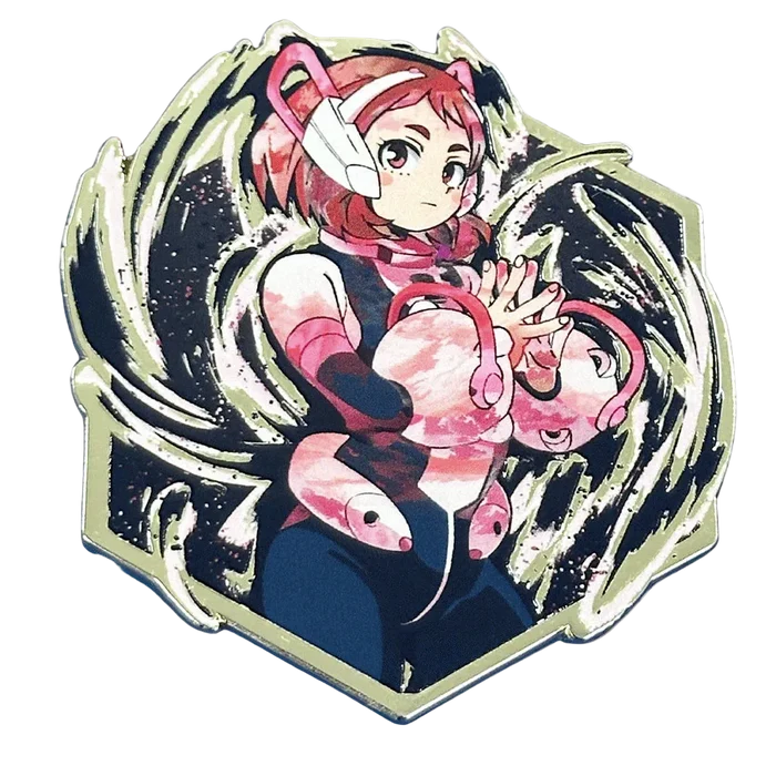 Painterly Series: Ochaco Uraraka (Color Variant)- Limited Edition Pin