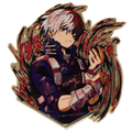 Painterly Series: Shoto Todoroki - Limited Edition Pin