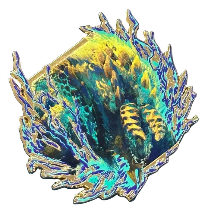 Painterly Series: Zinogre - Limited Edition Pin
