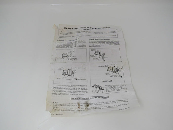 Parts-Plus-Master-Cylinder-By-Cardone-10-2007-160 8