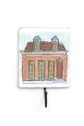 NolaCajun Peach Creole Cottage Wall Hook Louisiana Home Decor
