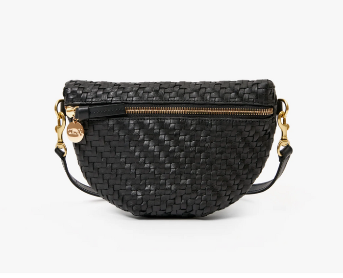 Petite Fanny - Woven Zig Zag in Black