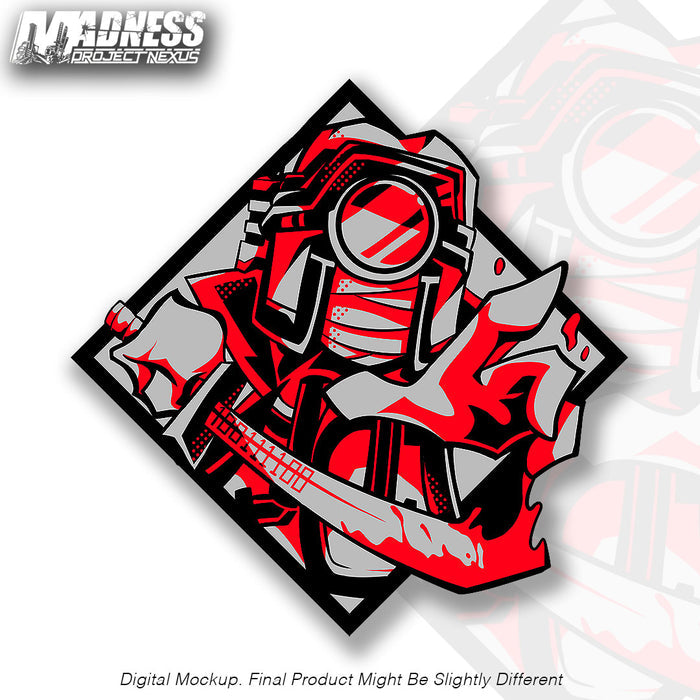 Phobos - Metal Diamond Pin *LAST CHANCE*