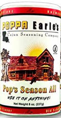 NolaCajun Poppa Earles Cajun Seasoning Louisiana Cajun Spice New Orleans