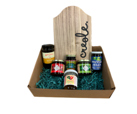 NolaCajun Poppin Pepper Jelly Gift Box Louisiana artisan pepper jelly variety gift box