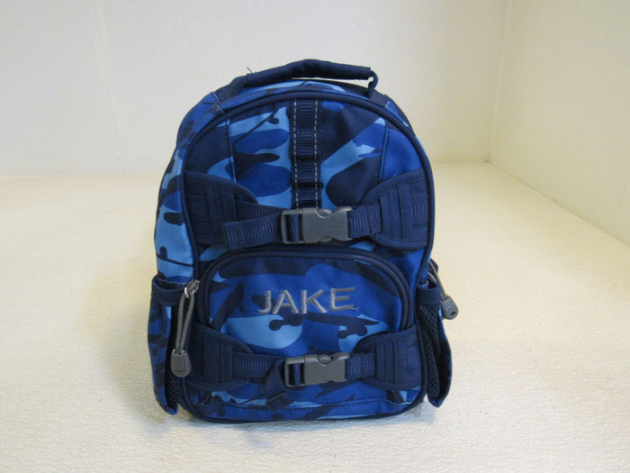 Pottery-Barn-Kids-JAKE-Backpack-Blue-Blue-Camo-Design-12T-78801-238 3