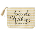 NolaCajun Pouch Joie De Vivre Louisiana Cajun Joie De Vivre Zipper Pouch New Orleans