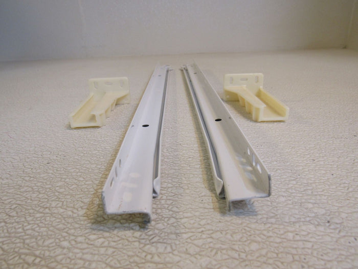 Professional-Drawer-Slides-With-Mounting-Brackets-White-6-pc-Set-25-lb-656 5