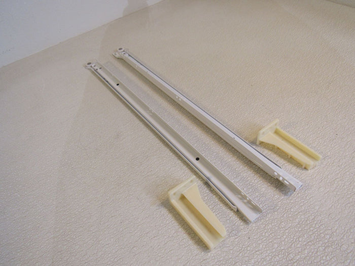 Professional-Drawer-Slides-With-Mounting-Bracket-White-6-pc-Set-25-lb-654 2