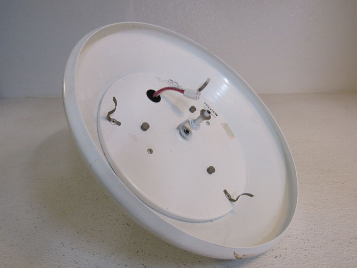 Professional-Ceiling-Hanging-Fluorescent-Light-Fixture-White-Metal-416 3