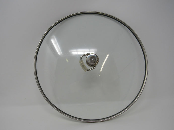 Professional-Round-Cookware-Lid-With-Center-Handle-10-in-Glass-Metal-852 1