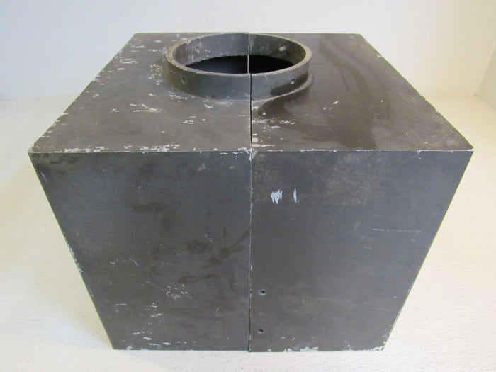 Professional-Square-2-Piece-Light-Post-Base-x-Brown-Metal-414 3