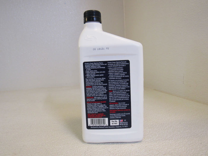Pronto-Power-Steering-Fluid-1-qt-946-ml-Tech-Preferred-817401-192 5