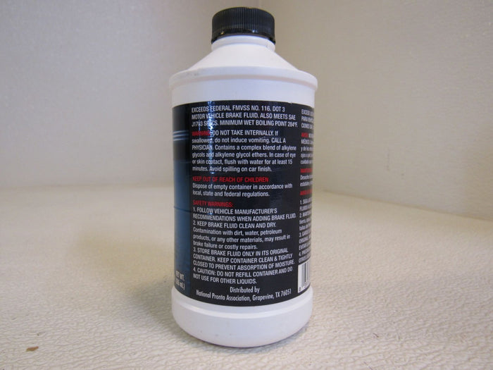 Pronto-Synthetic-Dot-3-Brake-Fluid-12-oz-355-ml-Tech-Preferred-817500-182 5