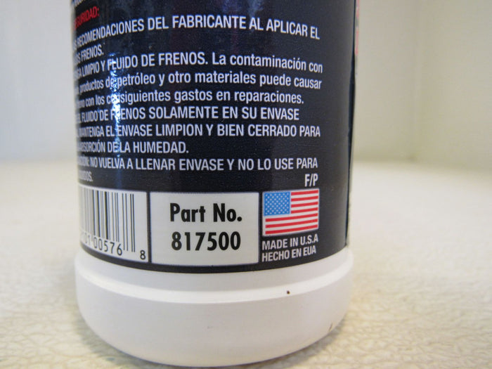 Pronto-Synthetic-Dot-3-Brake-Fluid-12-oz-355-ml-Tech-Preferred-817500-182 7