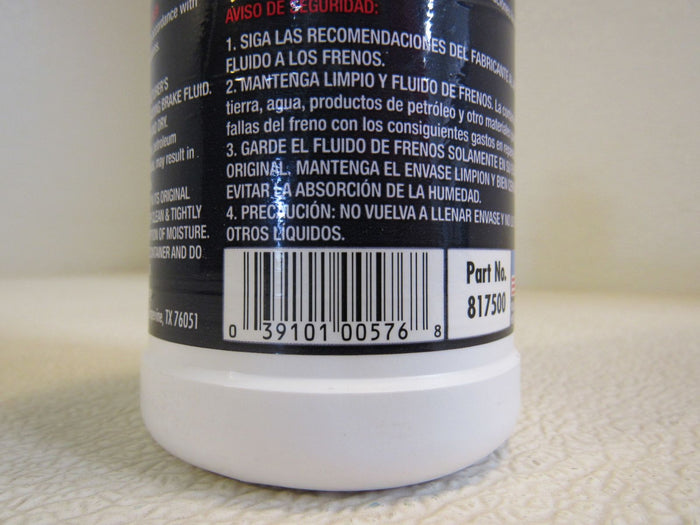 Pronto-Synthetic-Dot-3-Brake-Fluid-12-oz-355-ml-Tech-Preferred-817500-182 8