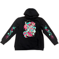 Pullover Hoodie - Beelzebub - Cozy Winter w/Printed Sleeves *LAST CHANCE*