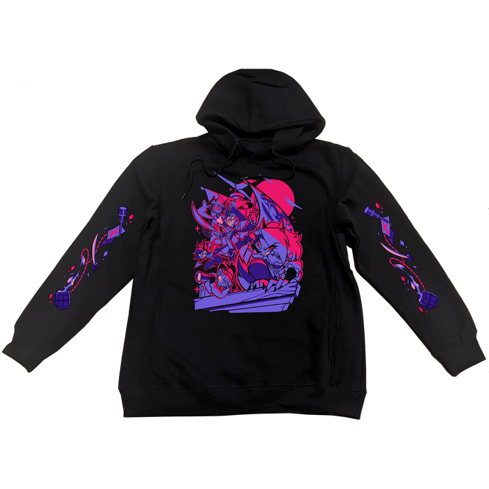 Pullover Hoodie - Blitz's Ship w/Printed Sleeves *LIMITED STOCK*