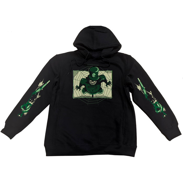 Pullover Hoodie - Mammon Halloween Slasher w/Printed Sleeves *LIMITED STOCK*