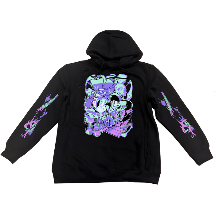Pullover Hoodie - Ozzie Halloween Slasher w/Printed Sleeves *LAST ONE*
