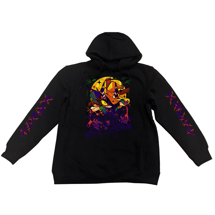 Pullover Hoodie - Sallie May Halloween 2024 w/Printed Sleeves