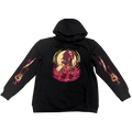 Pullover Hoodie - Sallie May Halloween Slasher w/Printed Sleeves *LAST ONE*