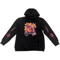 Pullover Hoodie - Satan Halloween Slasher w/Printed Sleeves *LIMITED STOCK*