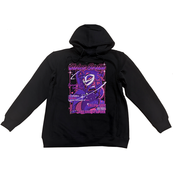 Pullover Hoodie - Stolas - From Helluva Boss with Love *LIMITED STOCK*