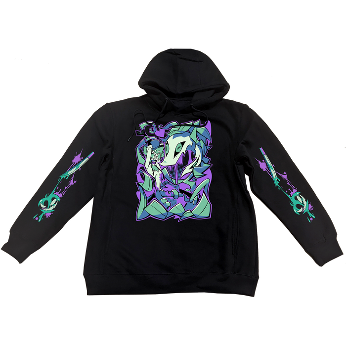Pullover Hoodie - Stolas Halloween Slasher w/Printed Sleeves *LAST ONE*