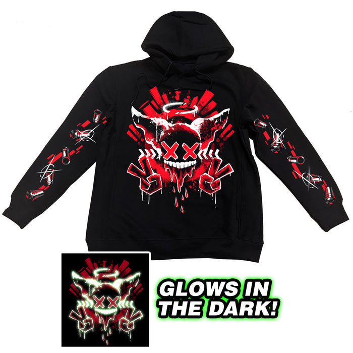 Pullover Hoodie - Tricky Squad - GLOWS IN THE DARK *PRE-ORDER*
