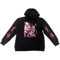 Pullover Hoodie - Wally Wackford Halloween Slasher w/Printed Sleeves *LIMITED STOCK*