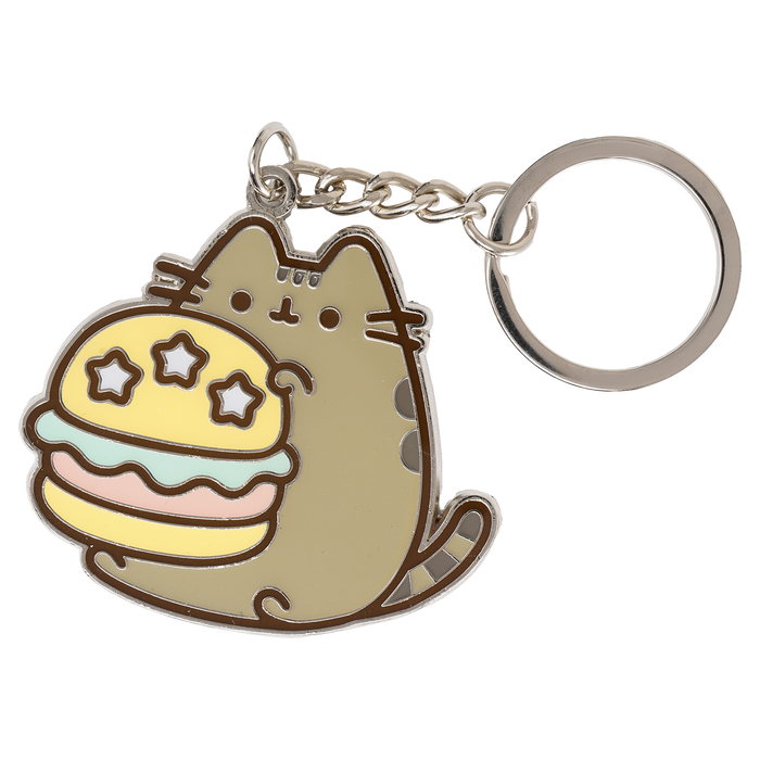 Pusheen - Burger Keychain *LAST CHANCE*