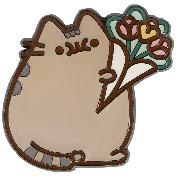 Pusheen Flowers - Pin *LAST CHANCE*